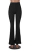 Brushed women's micro-flared pants