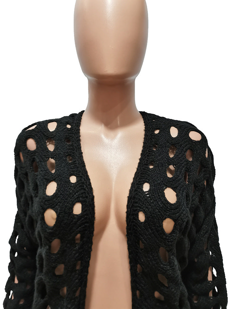 Hook Hollow Long Cardigan Sweater Sweater