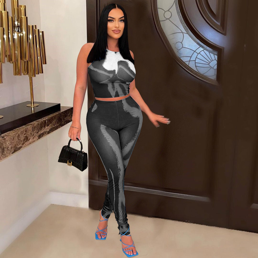 Gradient Tight Slimfit Set