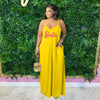 Sling Loose Floor Skirt Dress