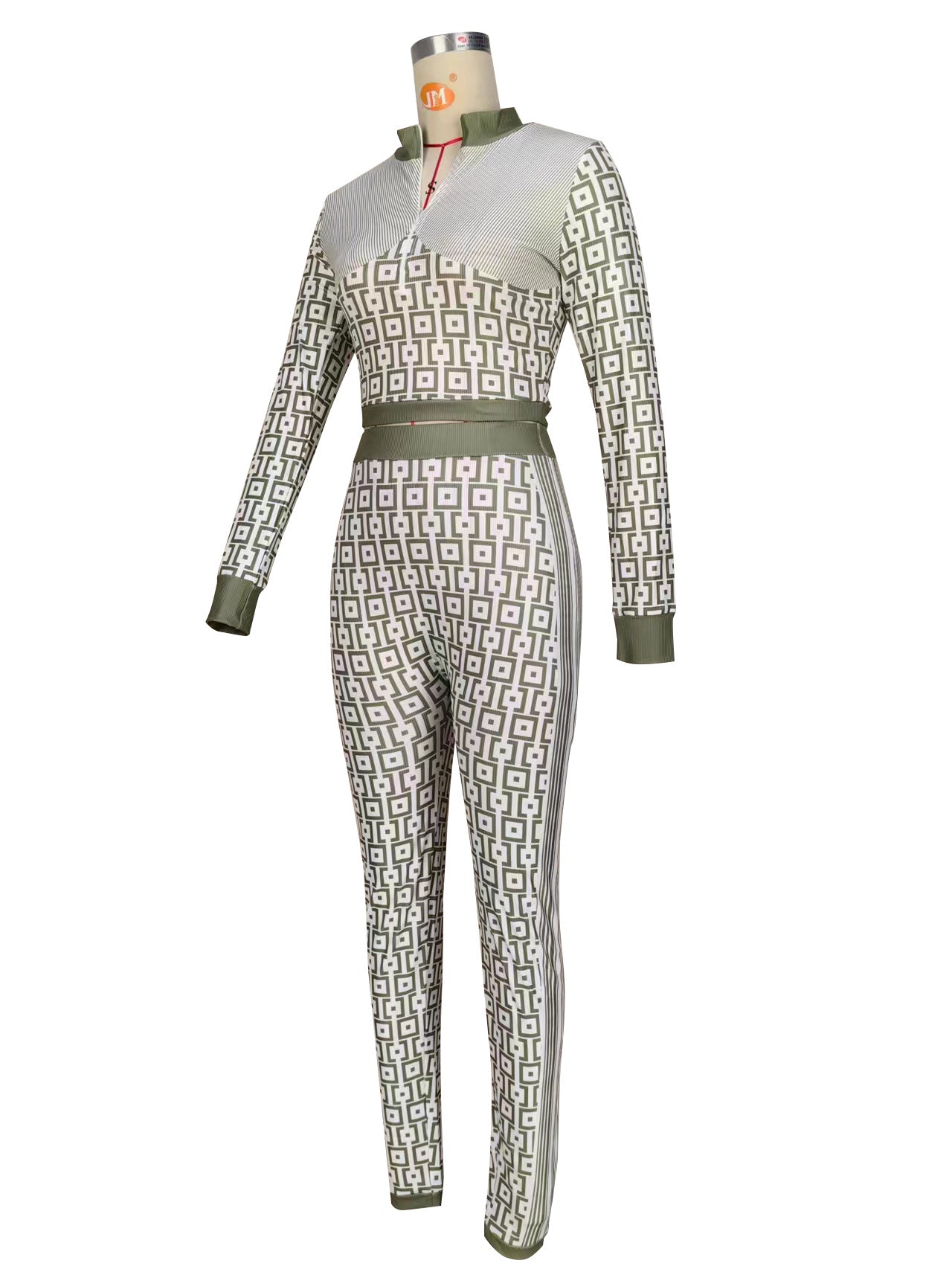 Printed Two Piece Pullover 2PC Set