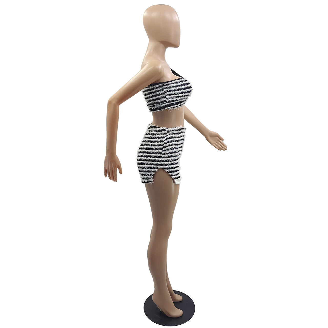 Striped Tank Top Shorts 2 PC Set