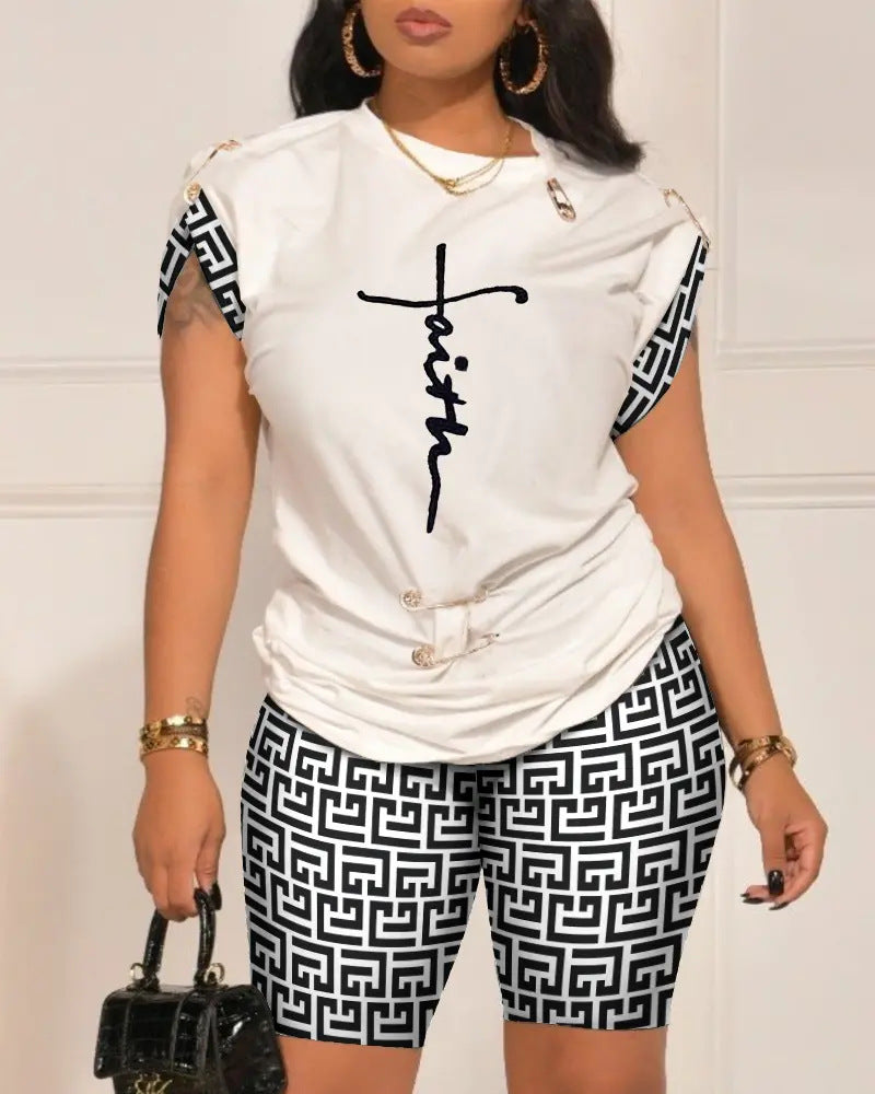Casual Design Pin Digital Printing Suit