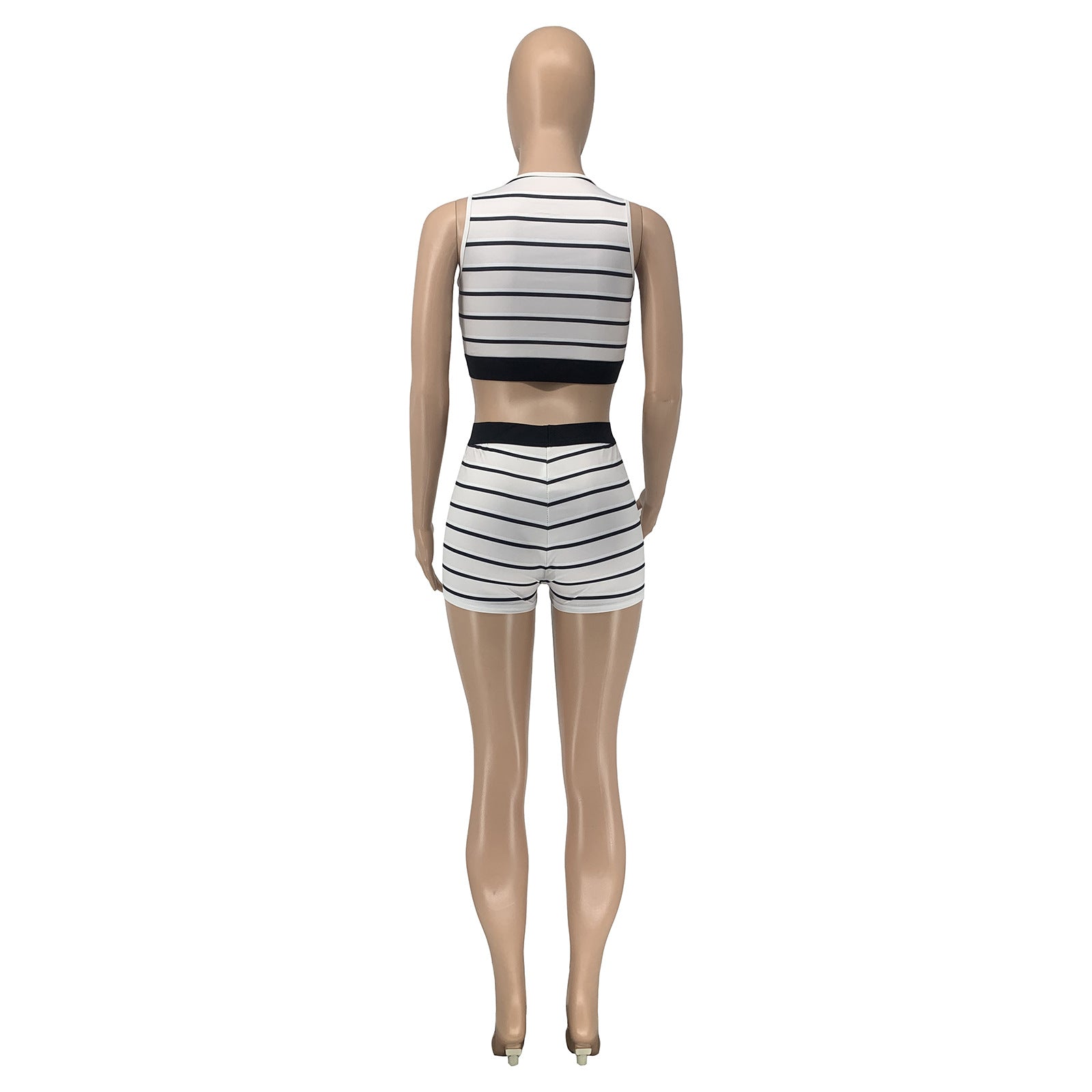 Casual Summer New Striped 2PC Set