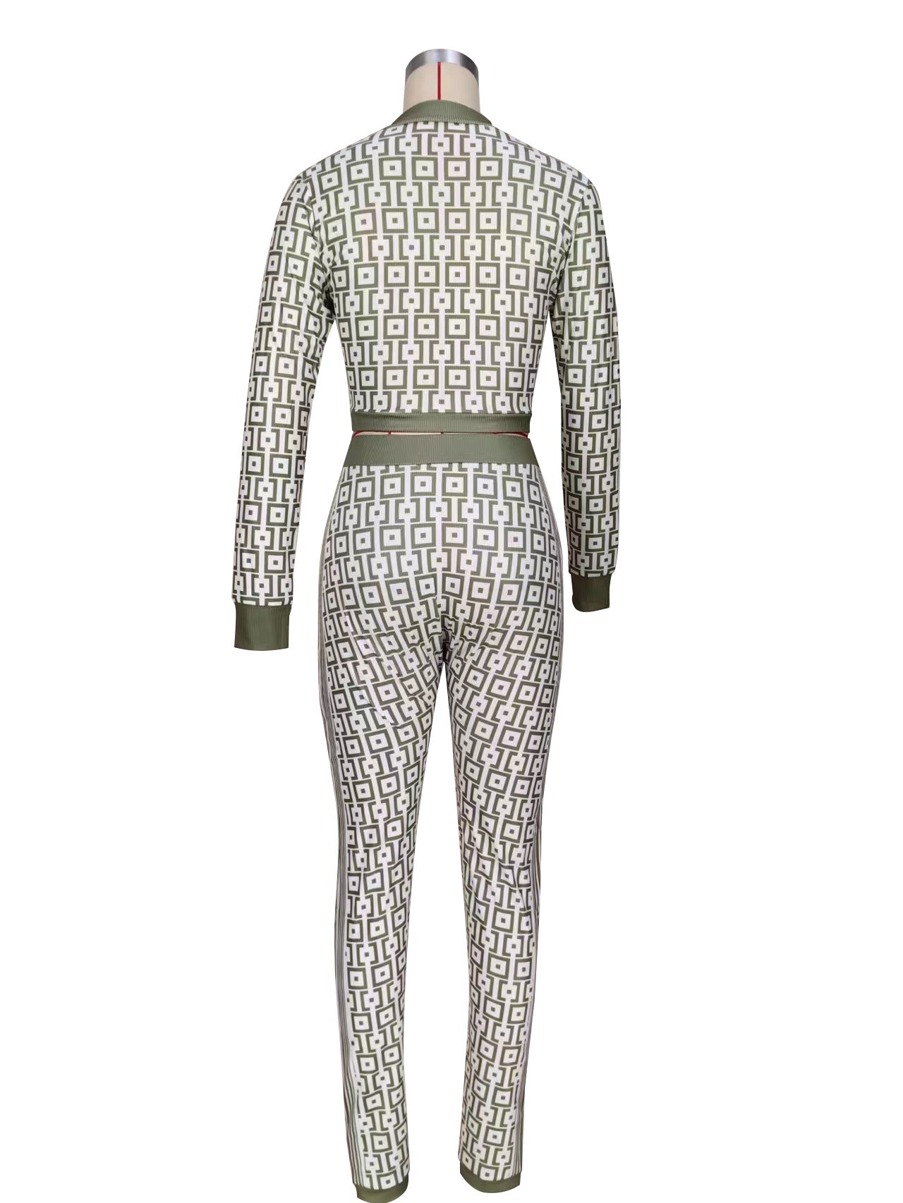 Printed Two Piece Pullover 2PC Set