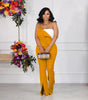 Sling Jumpsuit Chest Pocket Split Pants