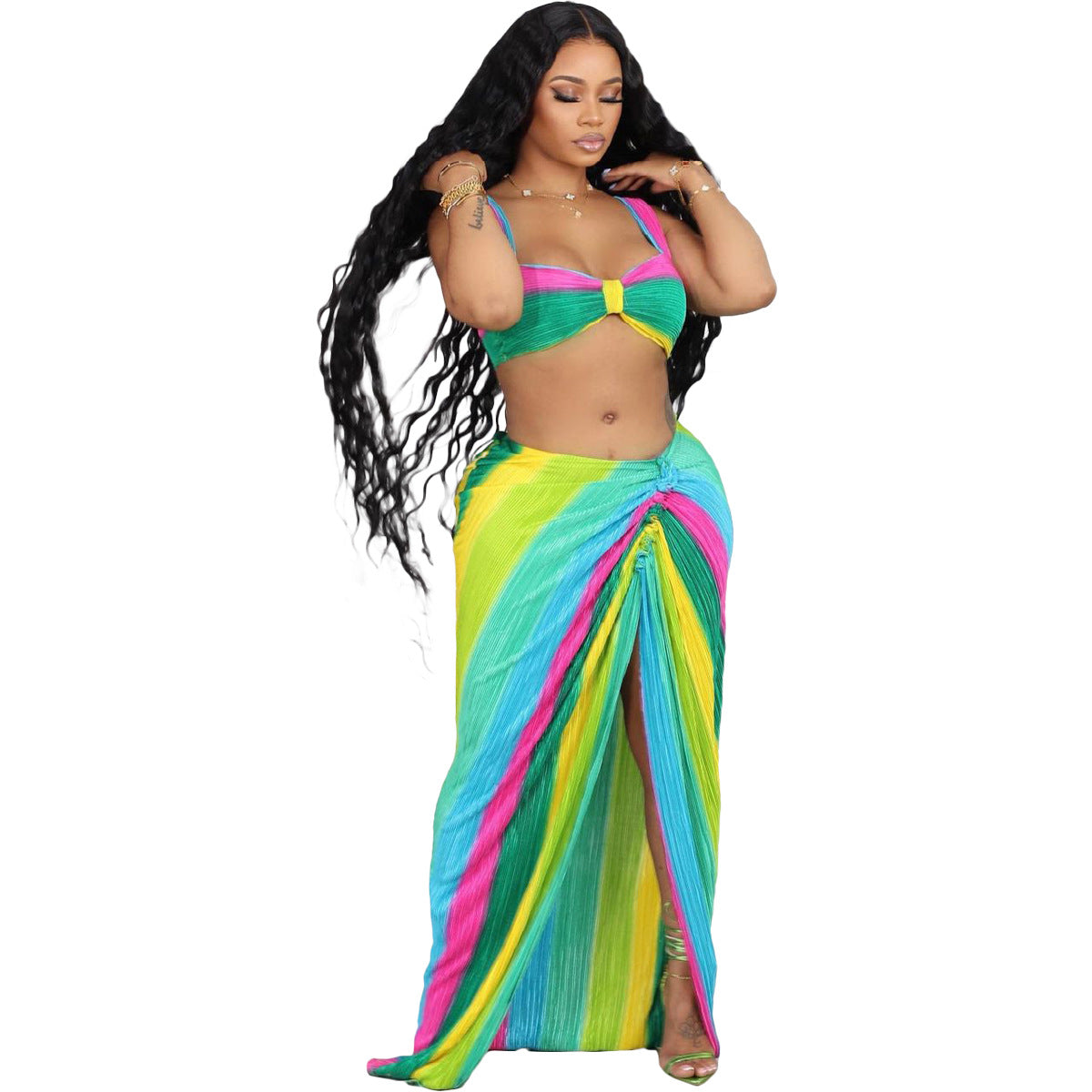 Casual Fashion Sexy 2PC Dress