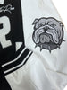 Double thread lined embroidered elastic PU button baseball uniform clip