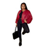 Jacket: cotton jacket slim jacket