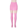 Tight Fitting Buttocks Skirt Short Skirt+half Stockings Set