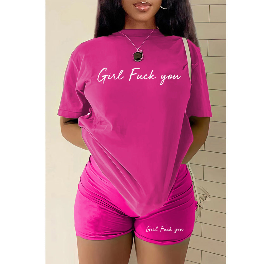T-shirt Shorts Set Sports 2pc set