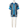 Hollow out See-through Contrast Color Lapels Knitted Shorts Suit