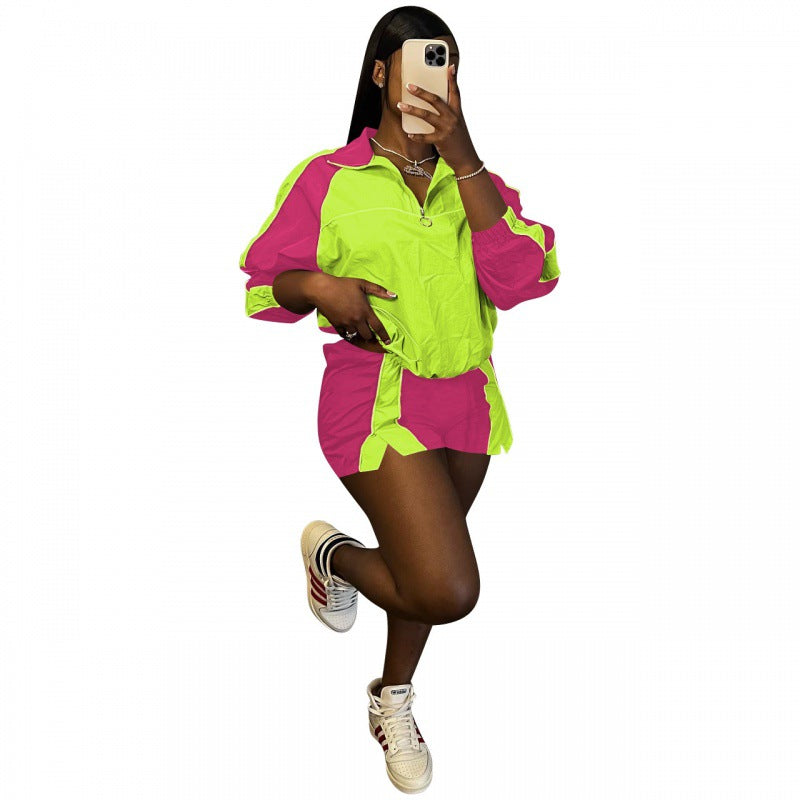 Matching Coat and Shorts 2PC Set
