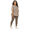 Printed Leisure Sports Two-Piece Set