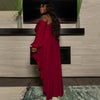 Large Solid One-shoulder Irregular Dress