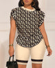 Casual Design Pin Digital Printing Suit