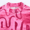 Ripple Printed Onesie Shorts