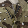 Camouflage Workwear Pocket Tassel Ripped Short