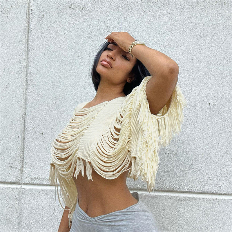 Pullover Knitted Blouse Loose Top