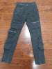 Multi Pocket Zipper Elastic Feet Jeans