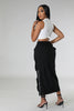 Pocket Workwear Large Lace Up Skirt