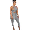 Solid Color Pleating Vest 2PC Set