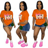 Barbie Printed Straight Pullover T-shirt