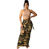 Camo Printed Skirt