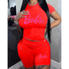 T-shirt Shorts Set Sports Suit Two Piece