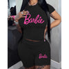 T-shirt Shorts Set Sports Suit Two Piece