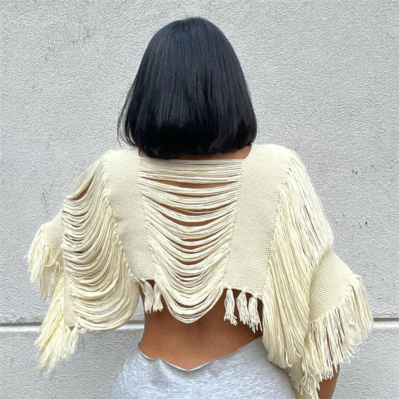 Pullover Knitted Blouse Loose Top