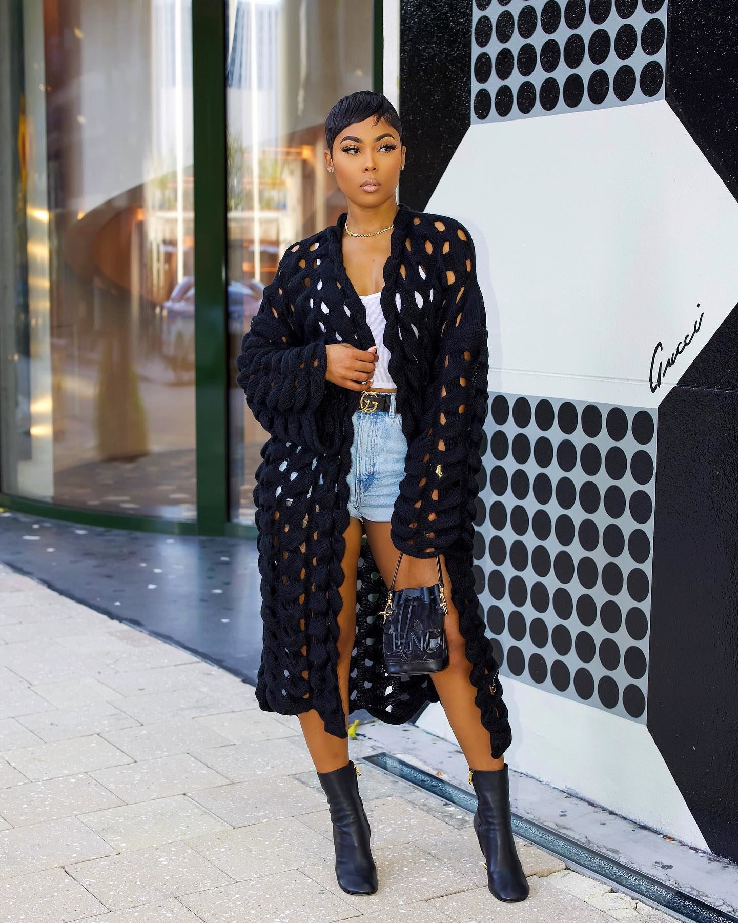 Hook Hollow Long Cardigan Sweater Sweater