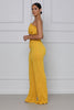 Solid Color Bra Pants Women's Two-piece Set