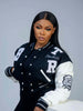 Double thread lined embroidered elastic PU button baseball uniform clip