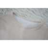 Pit stripe sports round neck tight and navel exposed set