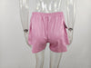 Sexy PU Leather Tight Low Waist Shorts