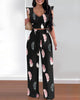 Classy Printed Feather 2PC set