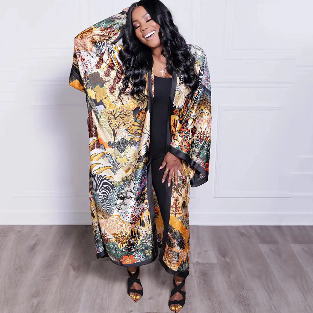 Artificial Silk Printed Fashion Casual