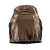 Solid Color Large Pocket Zipper Skirt Short Skirt