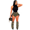 Camo Summer Hot Pants Leg Set 3PC Camo Shorts