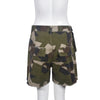 Camouflage Workwear Pocket Tassel Ripped Short