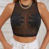 Sleeveless Sheer Shirt