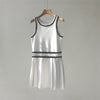 Tennis Pleated Sleeveless Vest Women's Dress