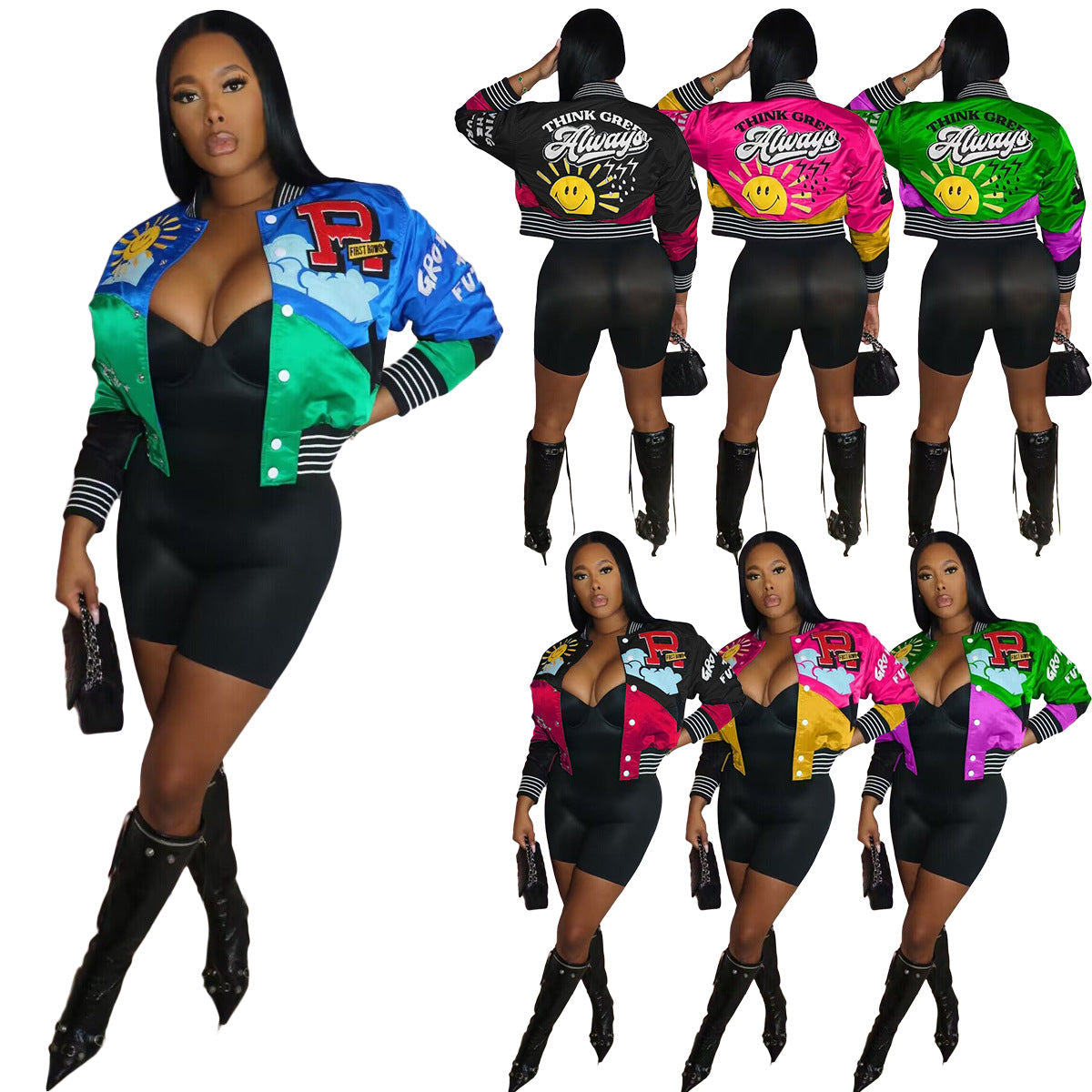 Women's Fashion Baseball Uniform