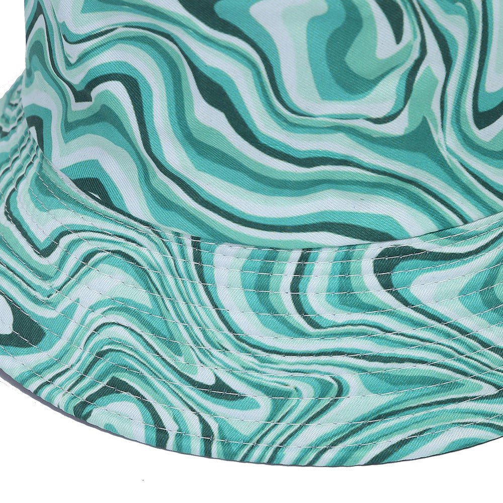 Tie-Dye Sun-Shade Bucket Hat