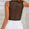 Sleeveless Sheer Shirt