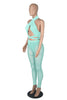 Sexy Stitching See-through 3PC Set