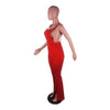 Sling Jumpsuit Chest Pocket Split Pants