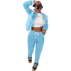 Fashion Leisure Sports Set Double Thread Baseball Jersey 2pc