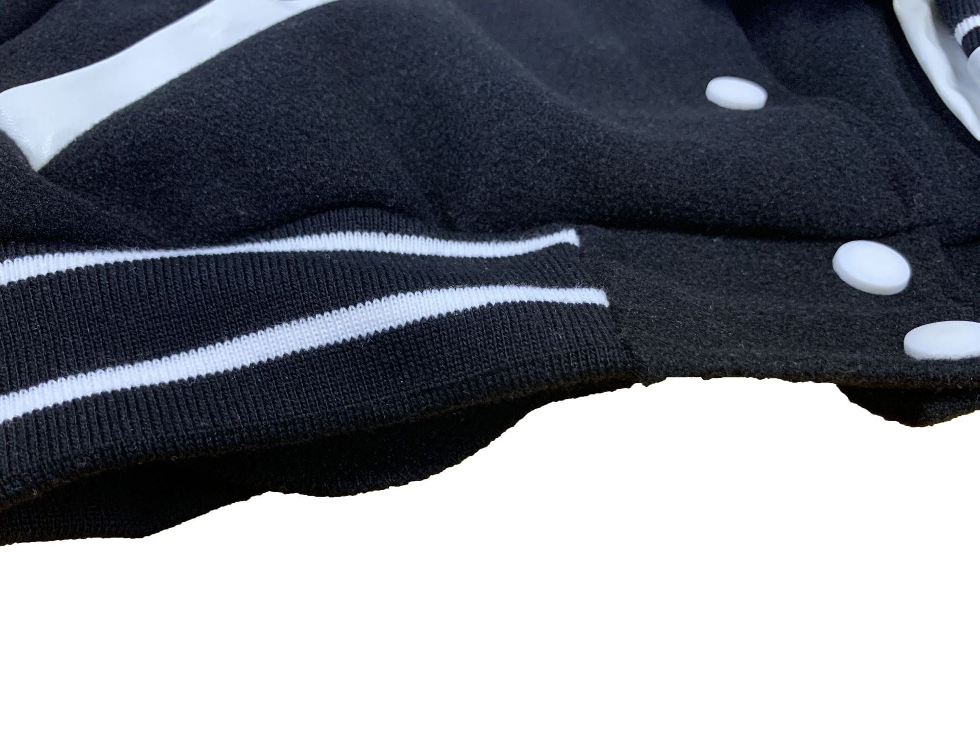Double thread lined embroidered elastic PU button baseball uniform clip